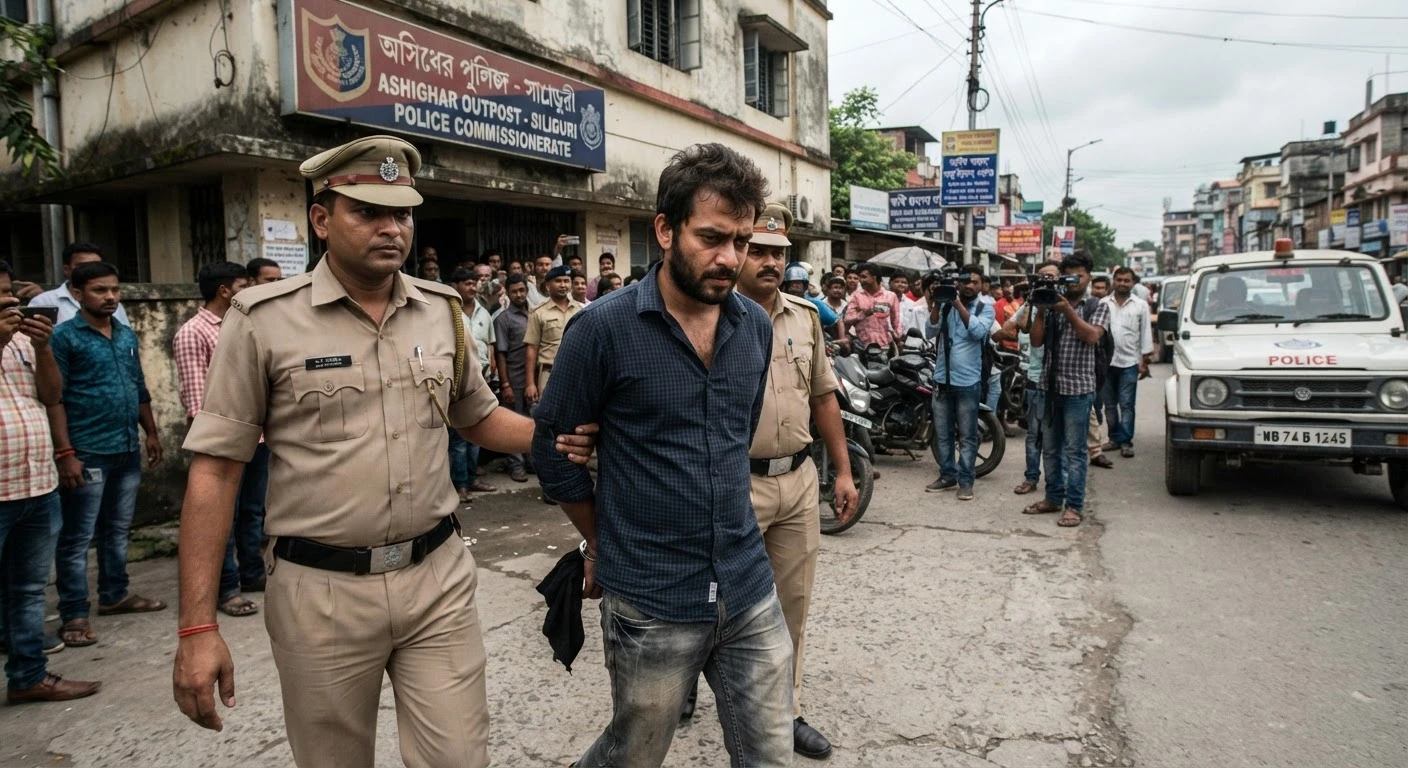 Siliguri Police Arrest Man for Blackmailing Minor Girl