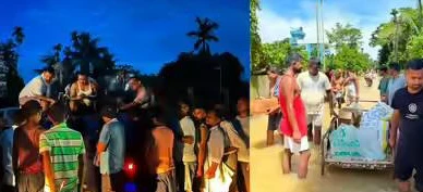 RSS and Seva Bharati Launch Flood Relief in Assam