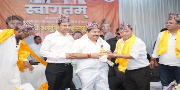 Minister Arjun Singh Outlines Development Plan for Mangpoo