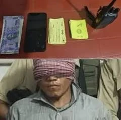 Manipur Security Forces Arrest NSCN-K Cadre for Extortion