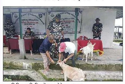 SSB Organizes Free Veterinary Camp for Mirik Farmers