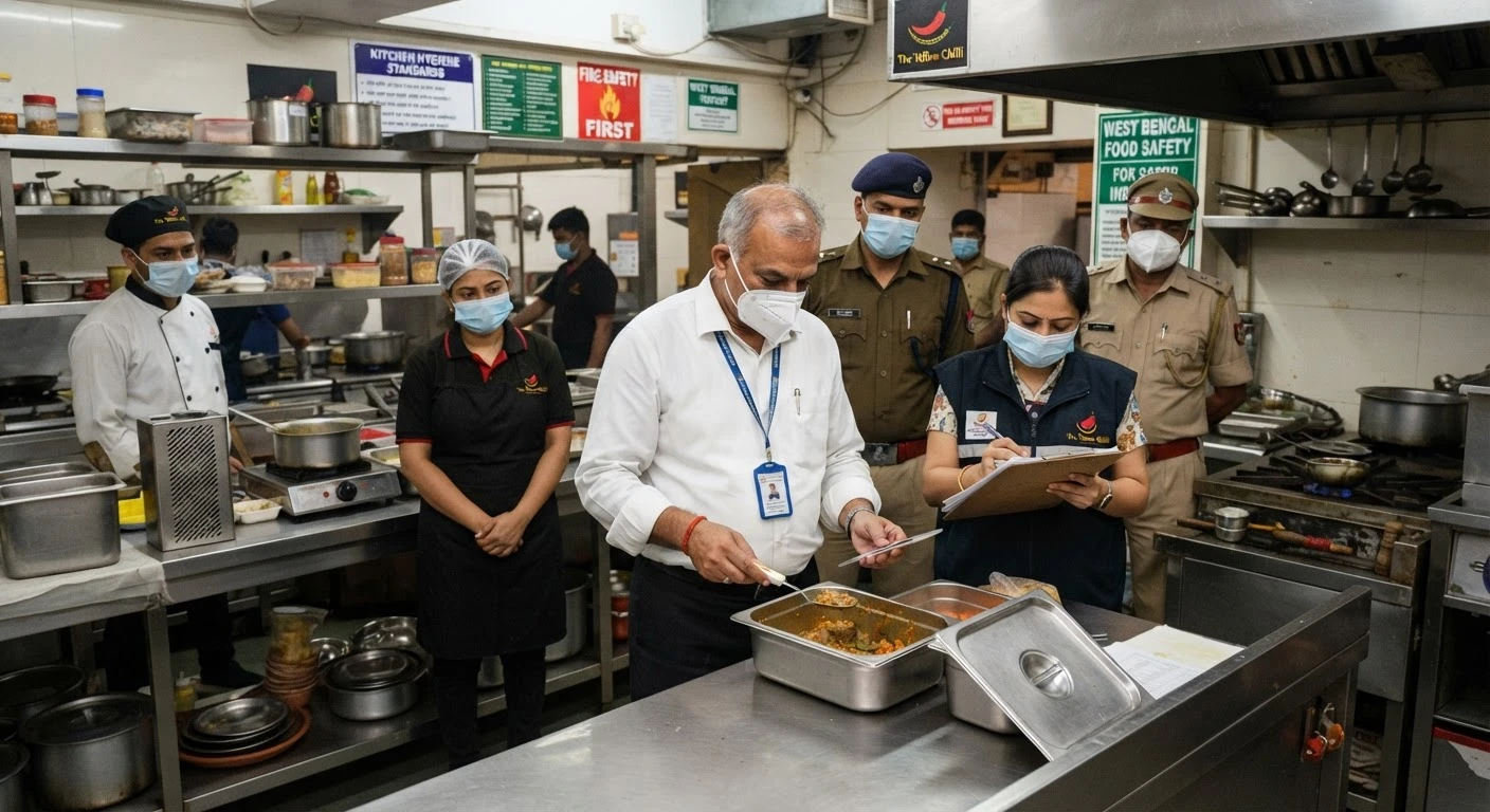 Siliguri Officials Inspect Top Restaurants for Food Safety