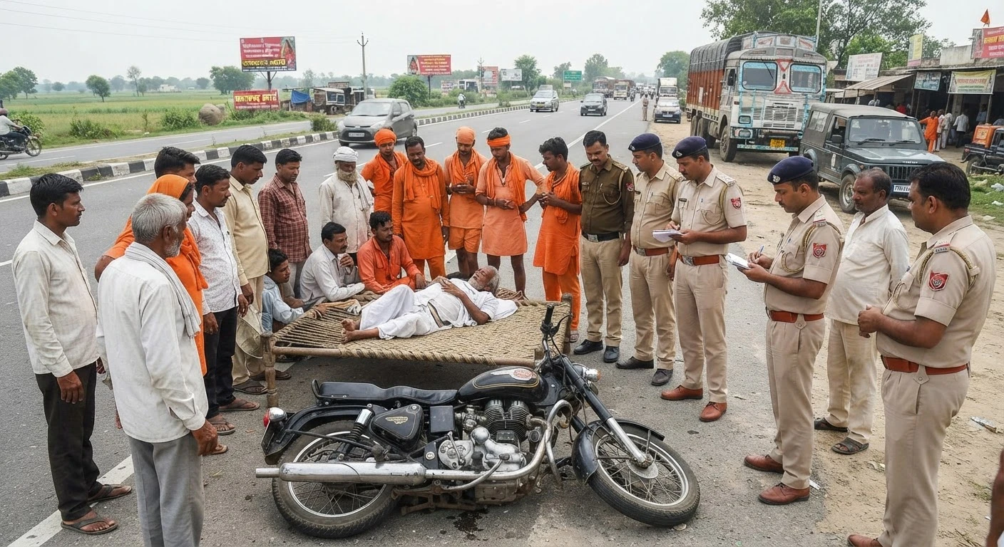 Two Major Road Accidents Reported on Chhapar Highway