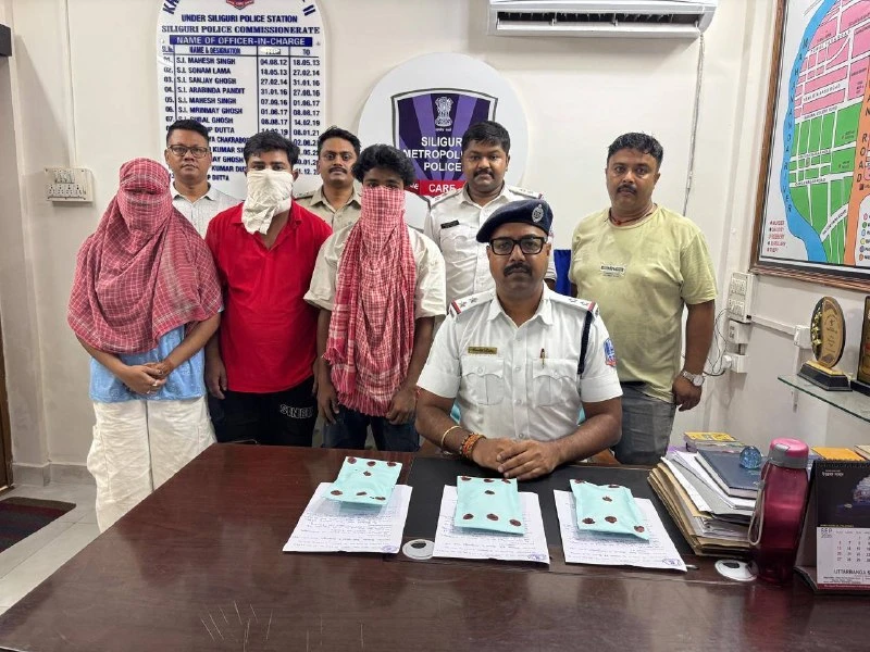 Siliguri Police Arrest Three People for Drug Possession