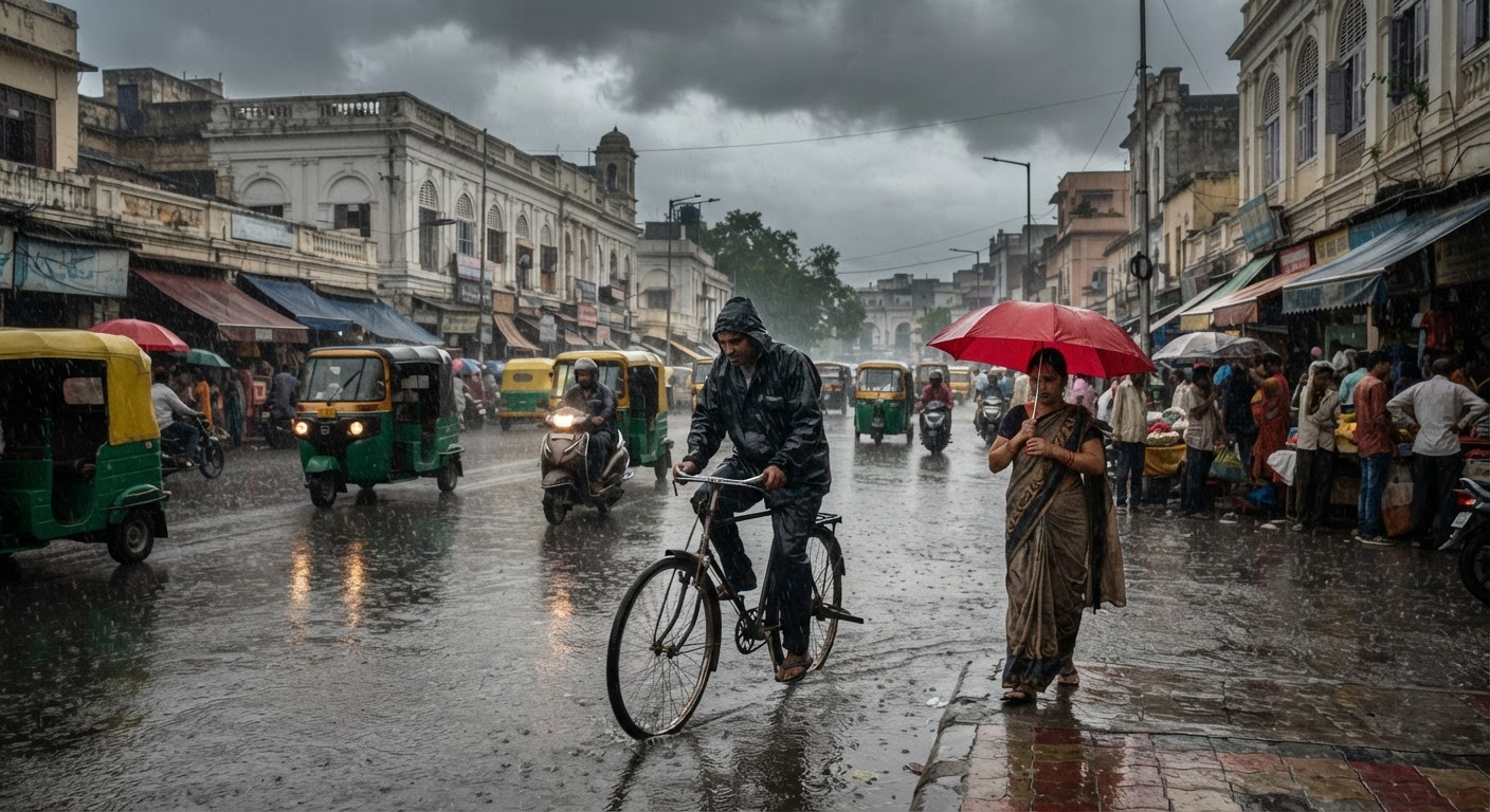 Weather Department Issues Heavy Rain Alert for Uttar Pradesh