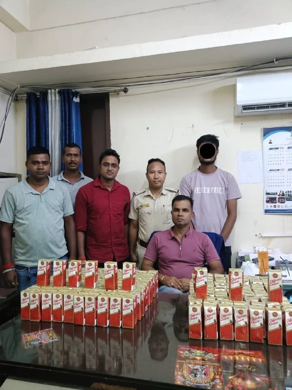 Siliguri Police Seize Illegal Liquor and Arrest One Man