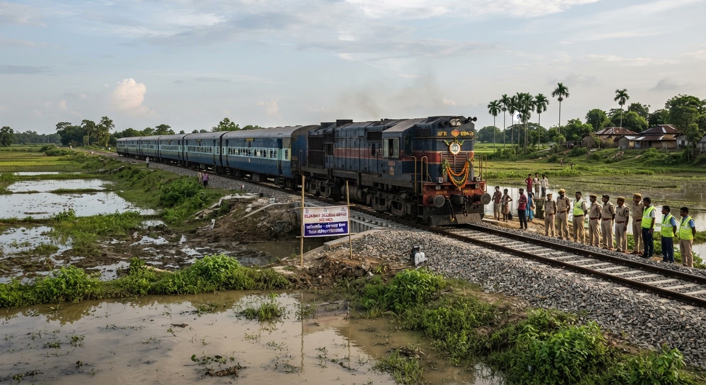 Guwahati to Dibrugarh Train Services Resume After Repairs