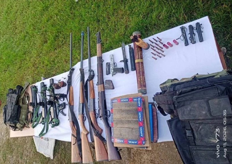 Security Forces Seize Large Arms Cache in Manipur