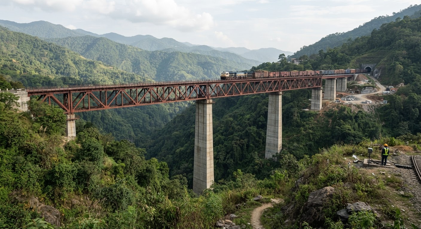 Mizoram Kurung Bridge Sets New Engineering Record