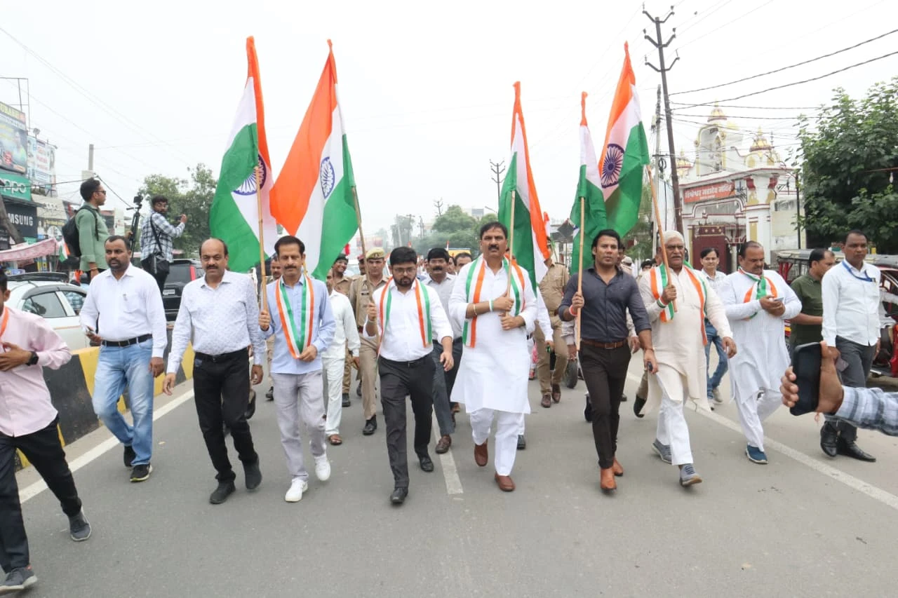 Saharanpur Celebrates Har Ghar Tiranga Campaign With Rally
