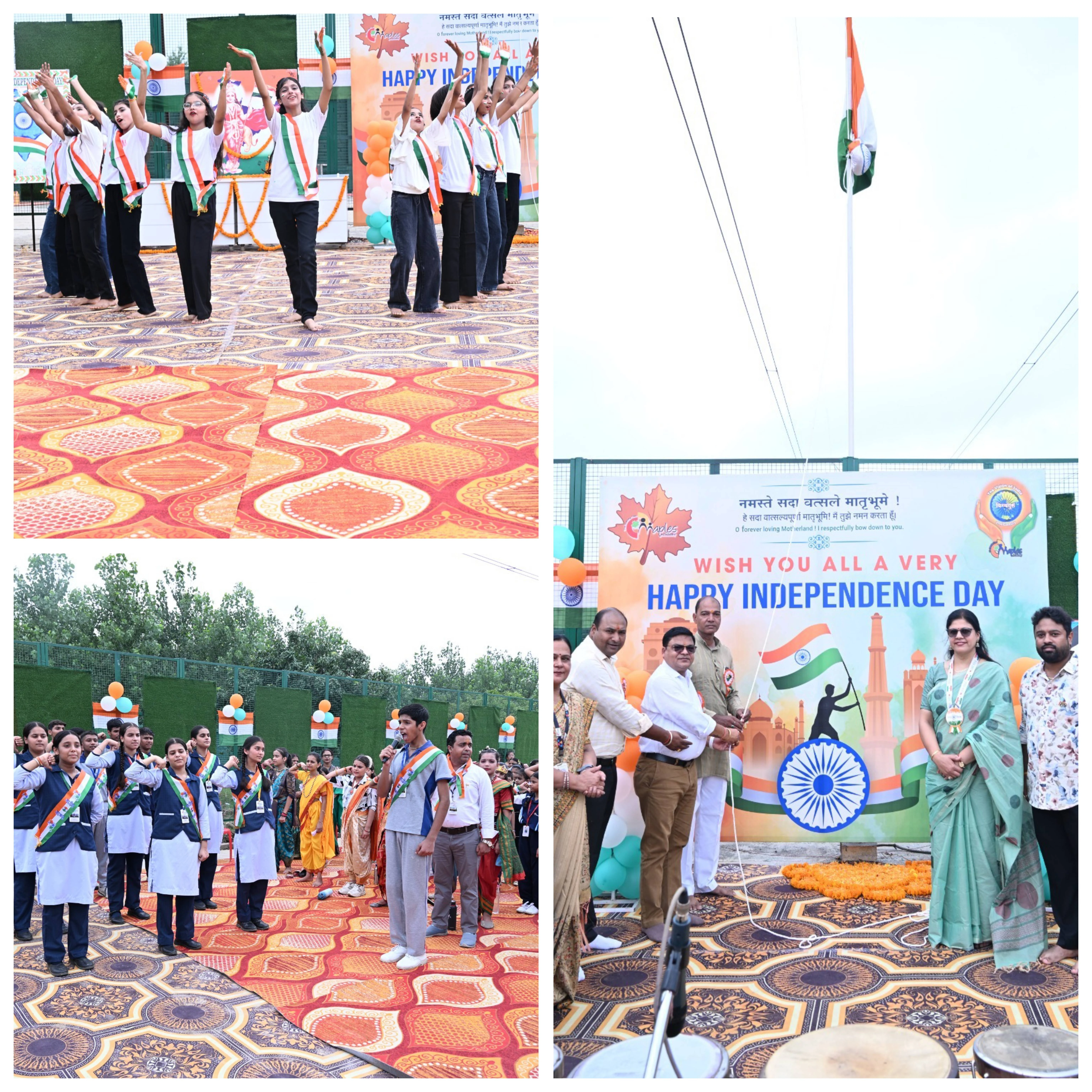 Maples Academy Deoband Celebrates 80th Independence Day