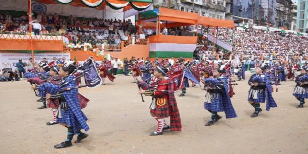 Kalimpong School Bands Impress At Independence Day Event