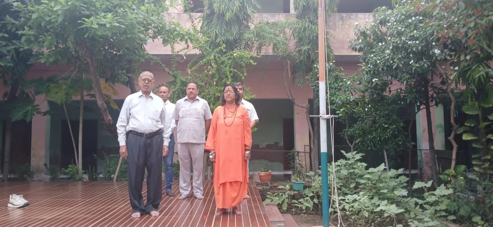 Independence Day Celebrated at Sri Ram Krishna Yogashram