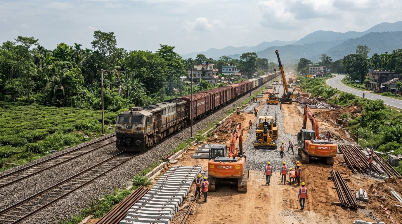 Indian Railways Expands Rail Infrastructure in Siliguri