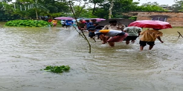 Heavy Rain Floods Haldia Schools Closed In East Midnapore