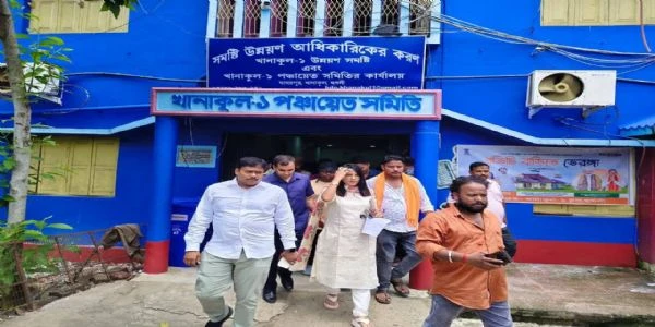 West Bengal Officials Review Khanakul Flood Relief Operations