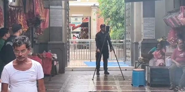 NSG conducts security drill at Kolkata Kalighat Temple