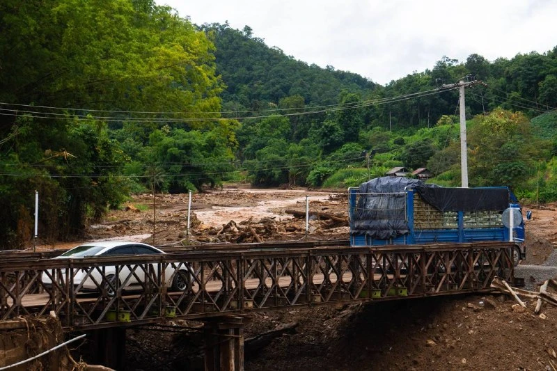 Assam Flood Damages Railway Bridge And Triggers Relief