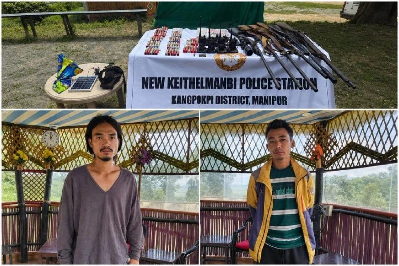 Security Forces Seize Illegal Weapons in Manipur