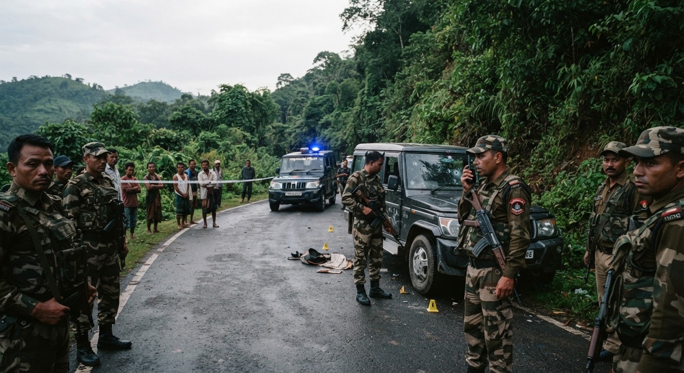 Four Gang Members Killed in Meghalaya Police Encounter