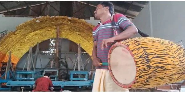 Baikunthpur Rajbari Starts 517th Durga Puja In Jalpaiguri