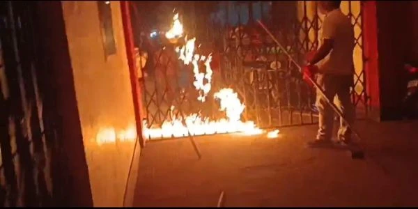 CPM Office Attacked in Jalpaiguri