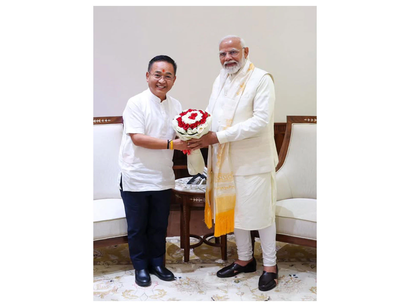 Sikkim CM Greets PM Modi On 76th Birthday