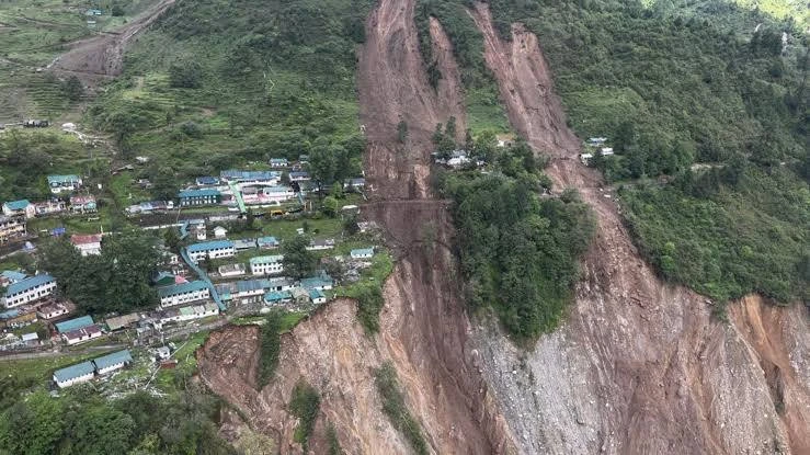 Mangan Chungthang Road Partly Open After Major Landslides