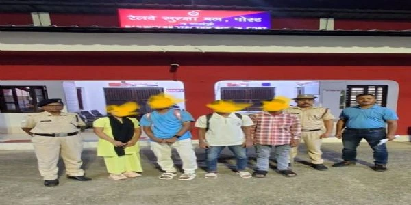 Four Suspected Myanmar Nationals Arrested at NJP Station