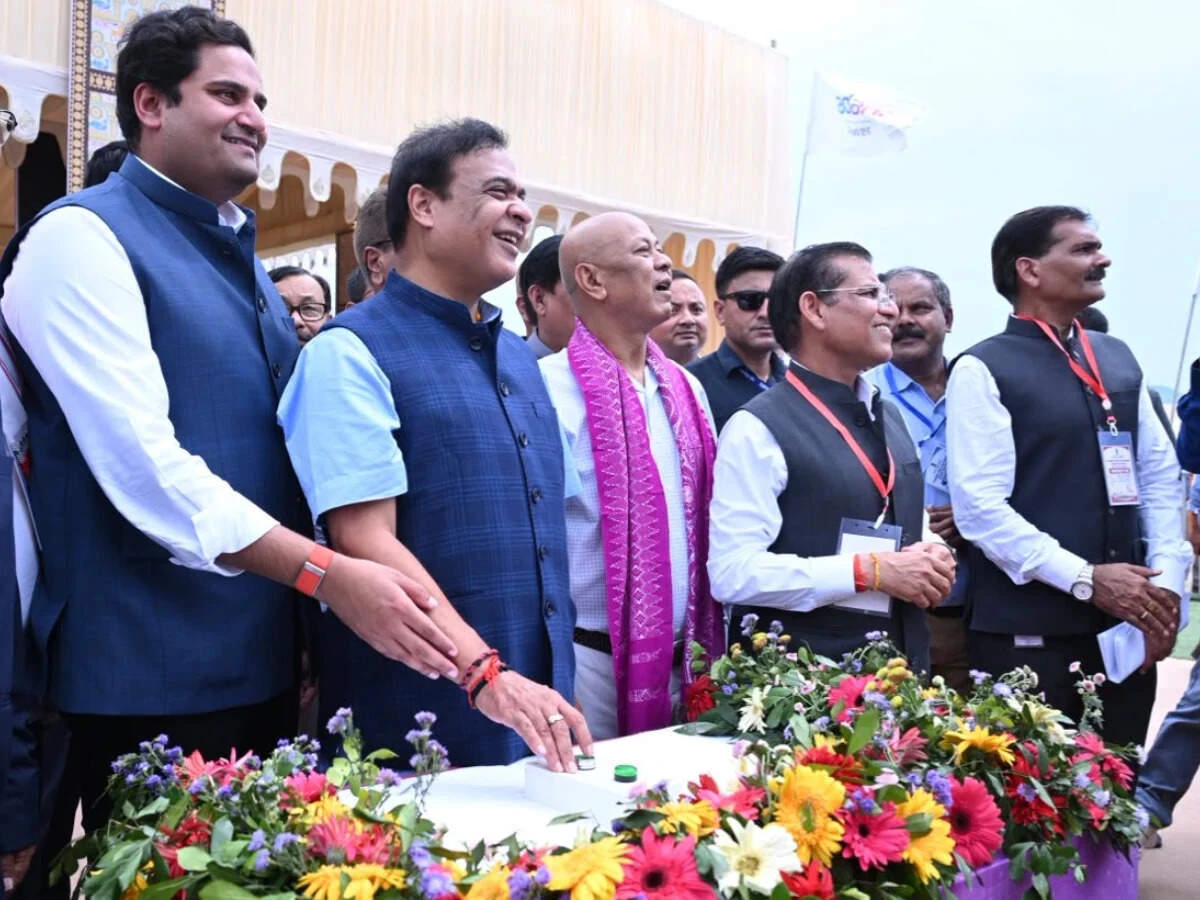 Assam CM Lays Foundation for Adani Power Plant