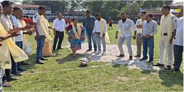MLA Football Cup 2026 Begins in Rajganj