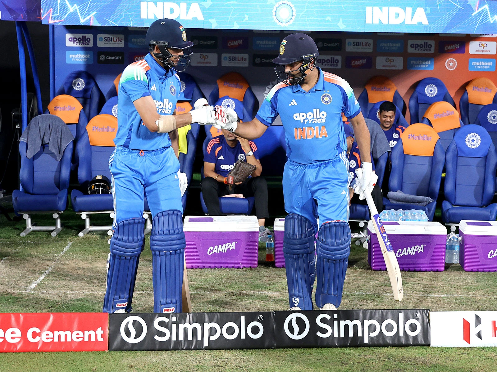 Rohit and Gill make record opening stand for India in ODI
