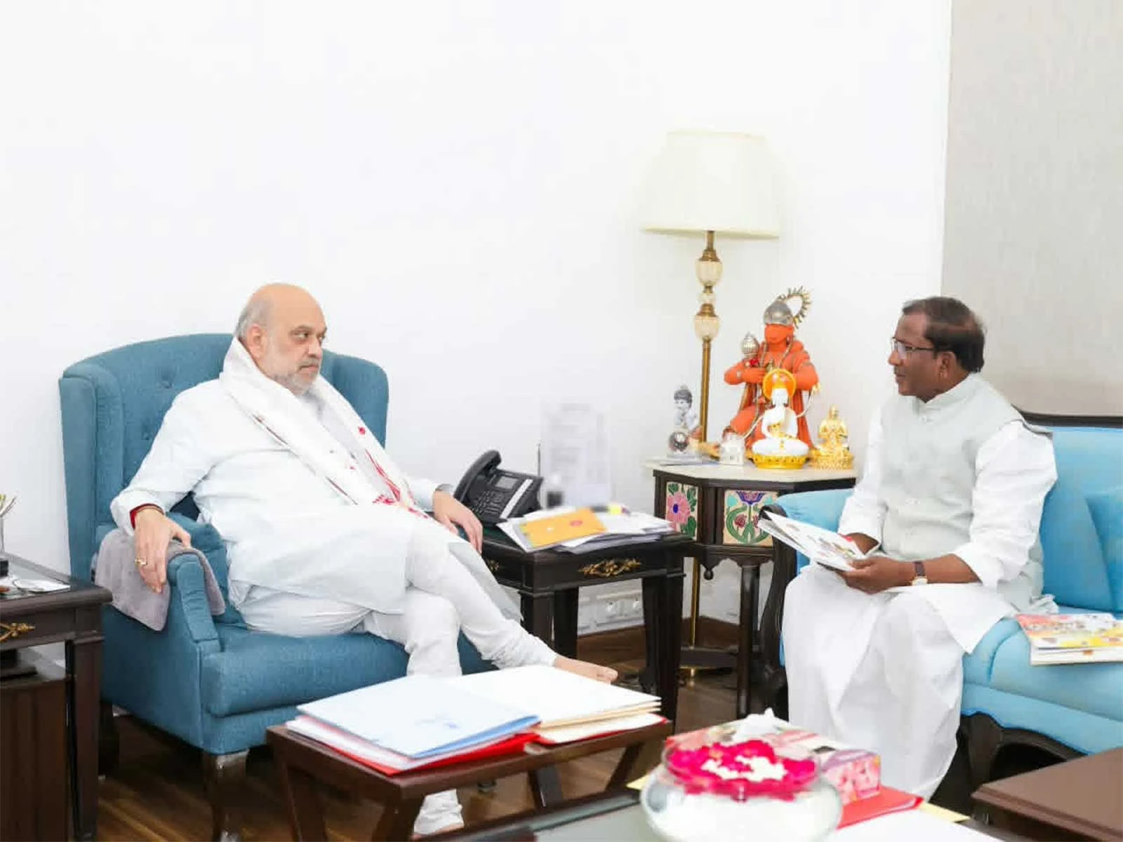Assam Governor Meets Amit Shah In New Delhi
