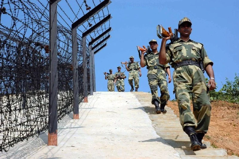 BSF Detains Foreign Nationals At Tripura International Border