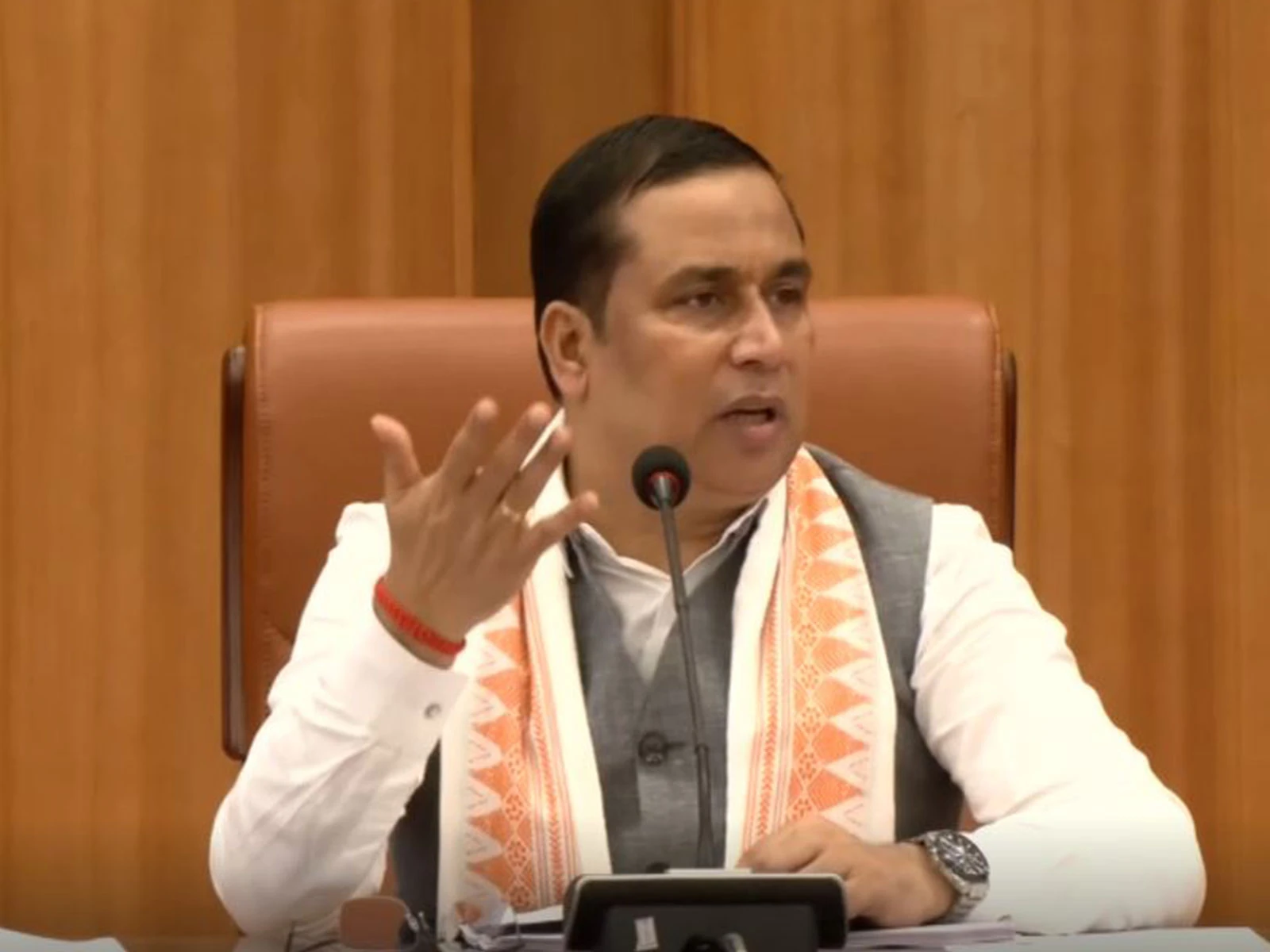 Assam Minister Rebuts Bangladesh Leader Eviction Claims
